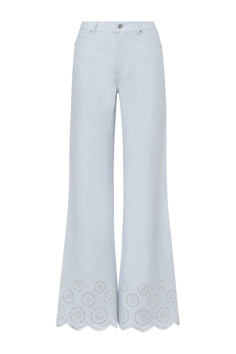 Global Funk - Jeans - Amarillo Scallop-G - White