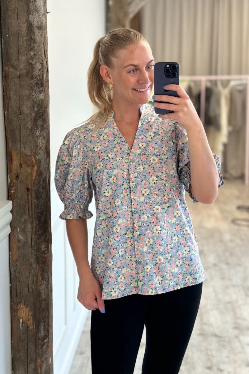 Ichi - Bluse - Ane - Arona w. Flowers