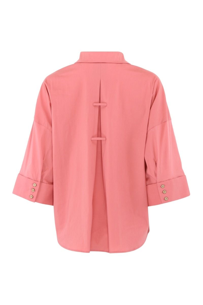 Continue - Skjorte - Augusta Shirt - Dusty Berry