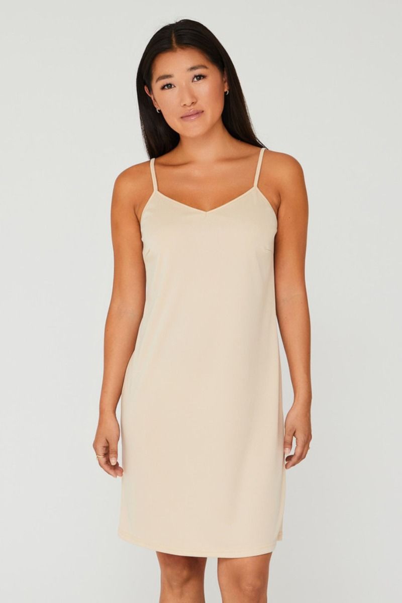 A-View - Kjole - Slip Dress - Pale Yellow (Levering slut marts/start april)