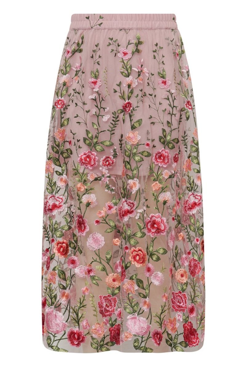 A-View - Nederdel - Fuschia skirt - 255 Rose/Red