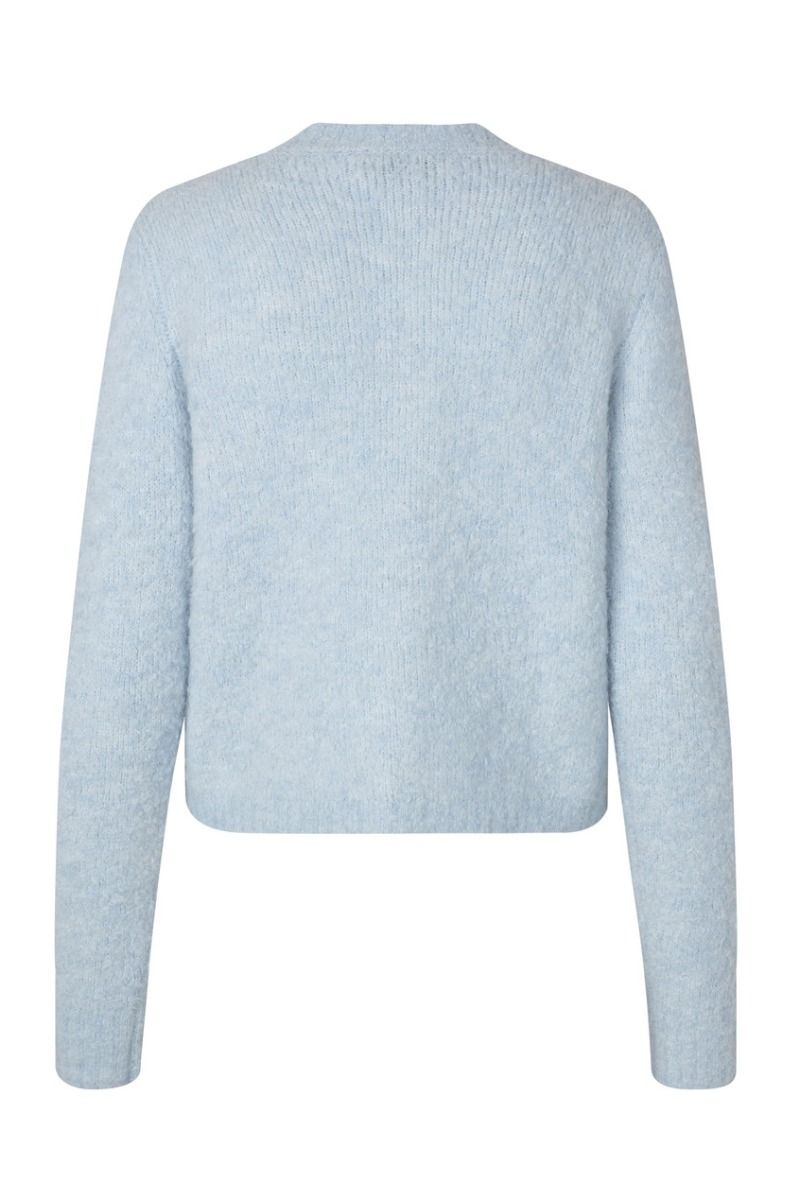 A-View - Cardigan - Audrey New Knit Cardigan - Light Blue