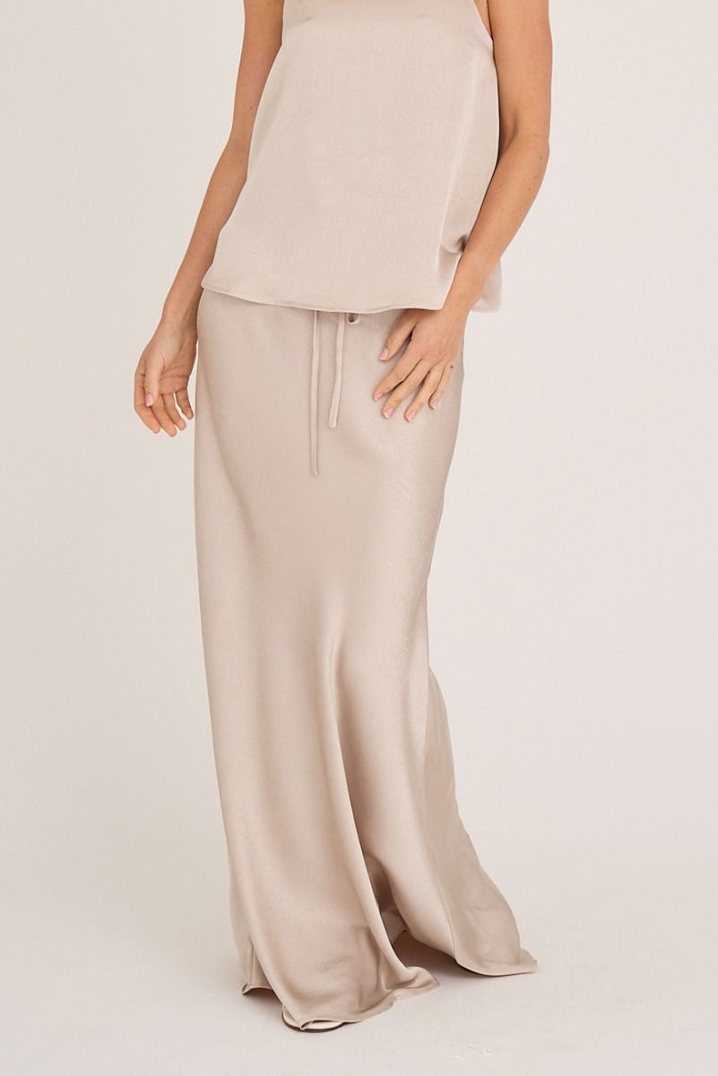 A-View - Nederdel - Emily Skirt - Champagne