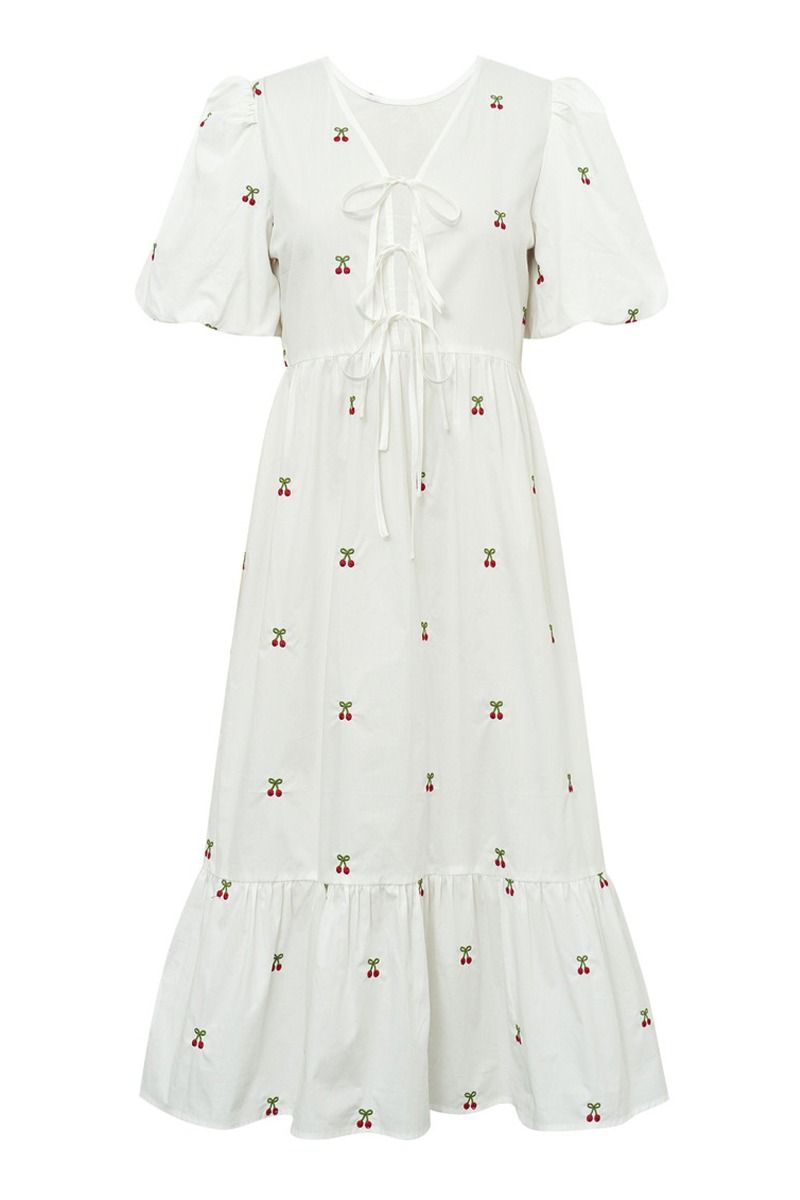 A-View - Kjole - Leonore dress - White
