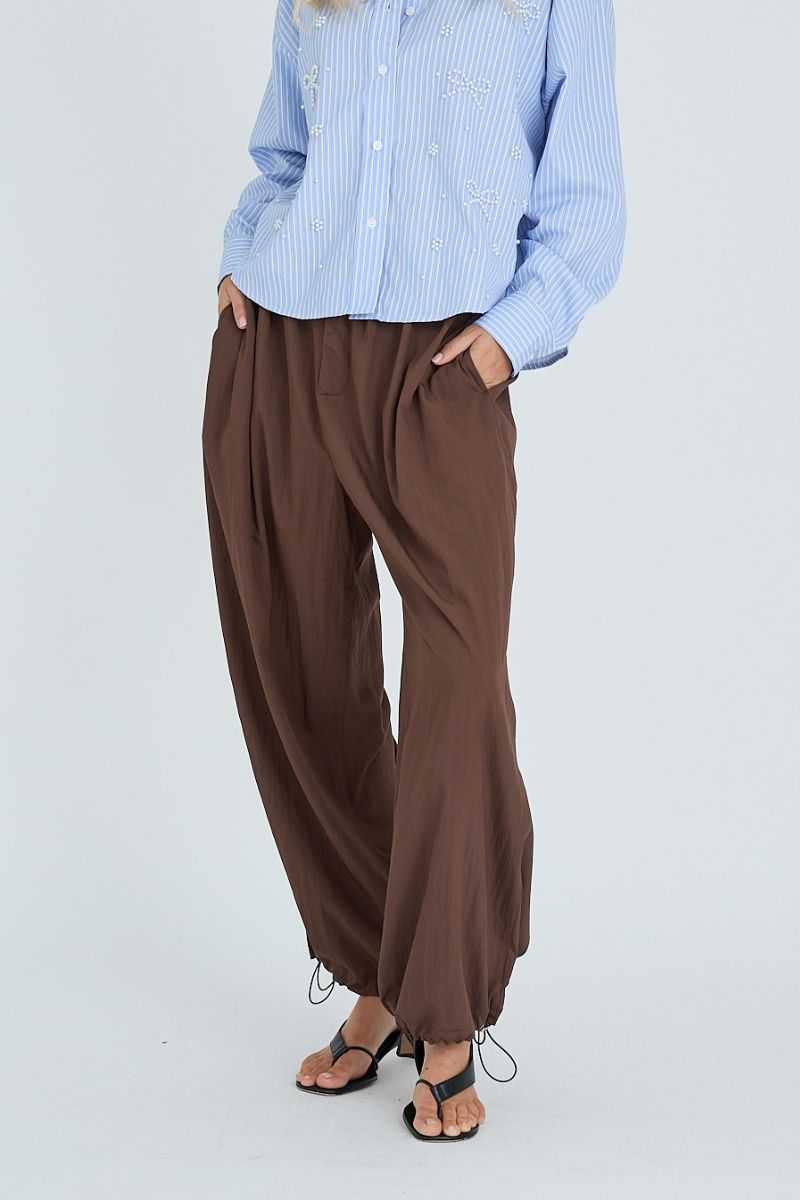 A-View - Bukser - Manon Pants - Brown