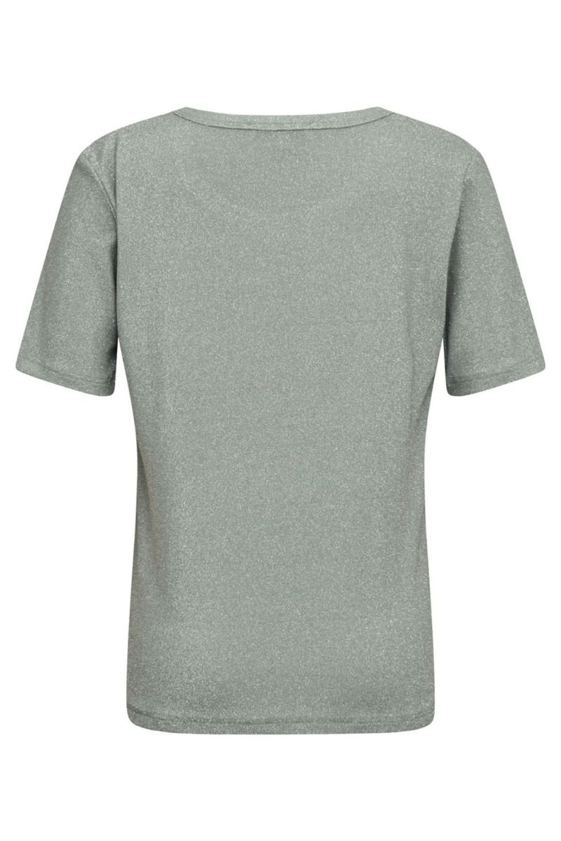 A-View - T-shirt - Eva Short Sleeve Top - Mint