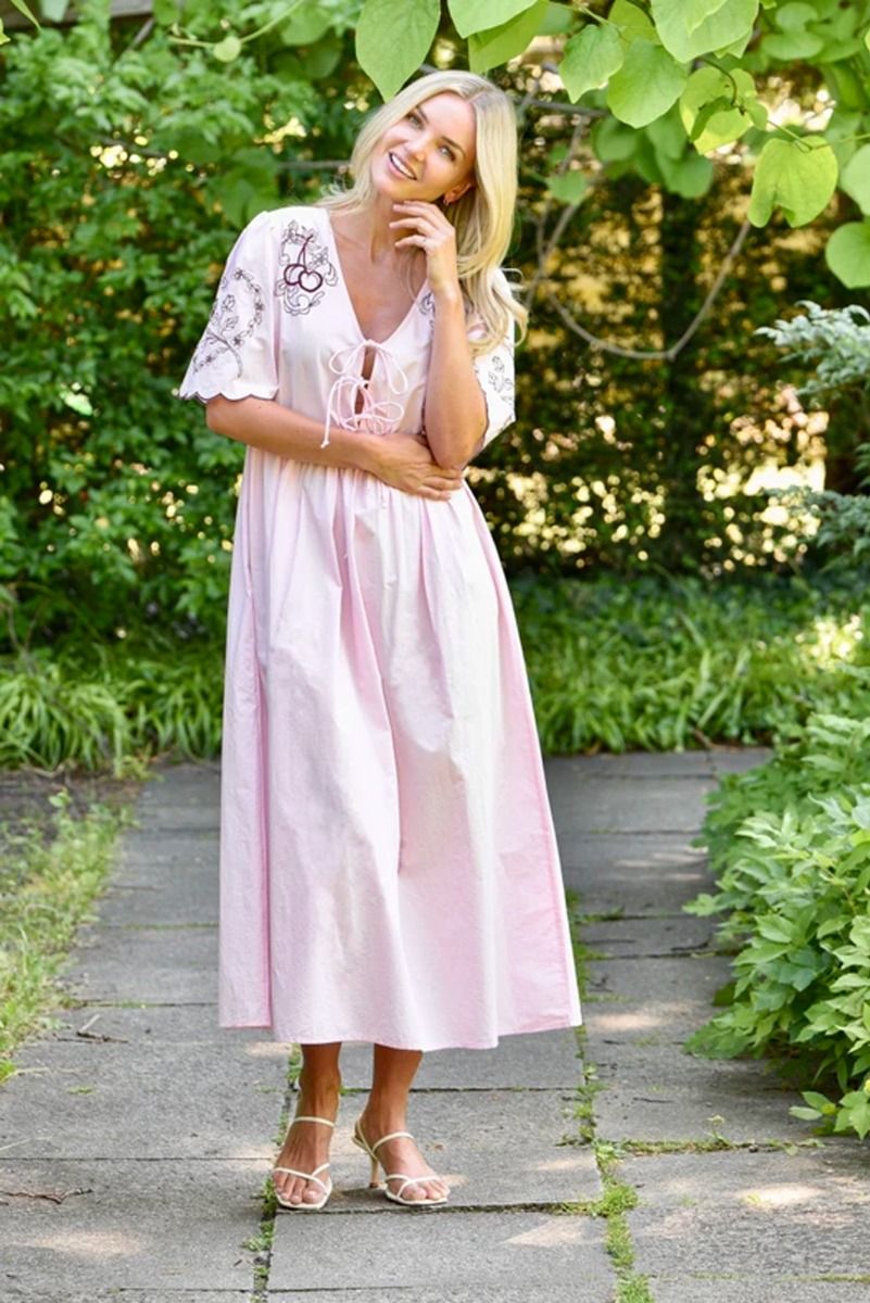 A-View - Kjole - Amanda Dress - Rose (Levering slut april)