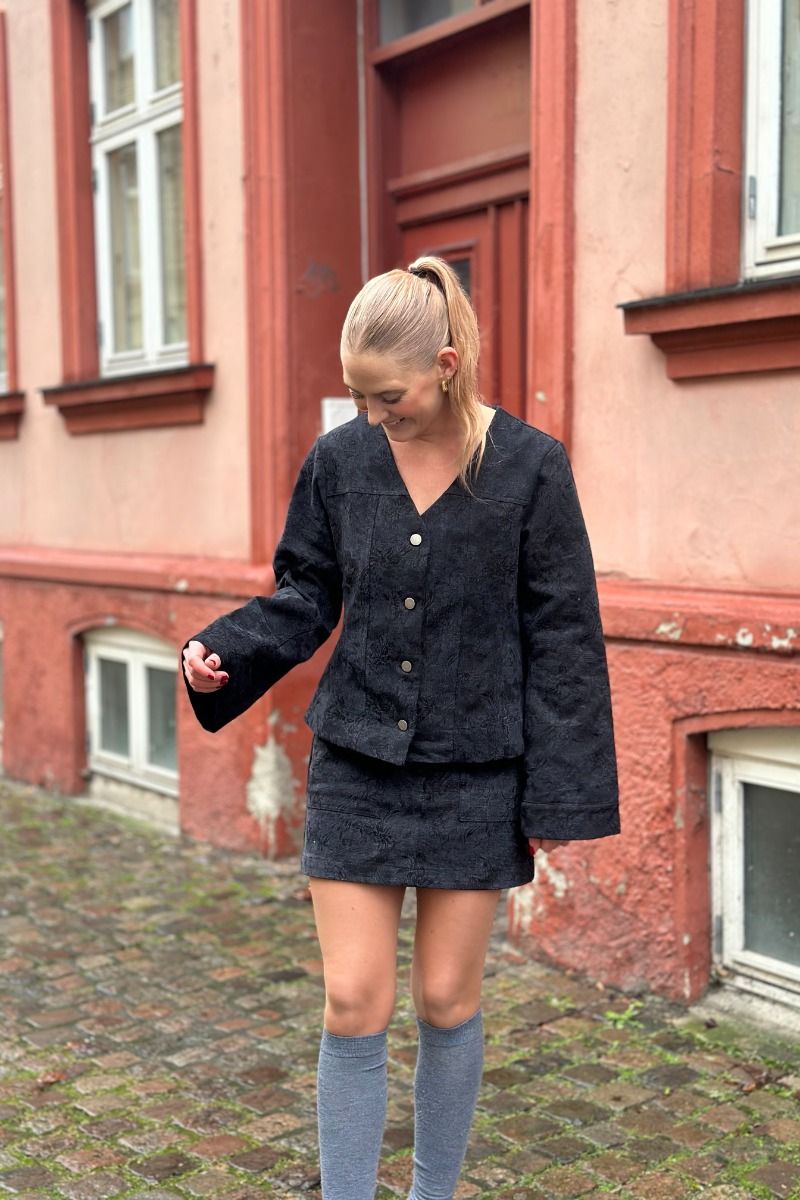 A-View - Nederdel - Amelia Skirt - Black