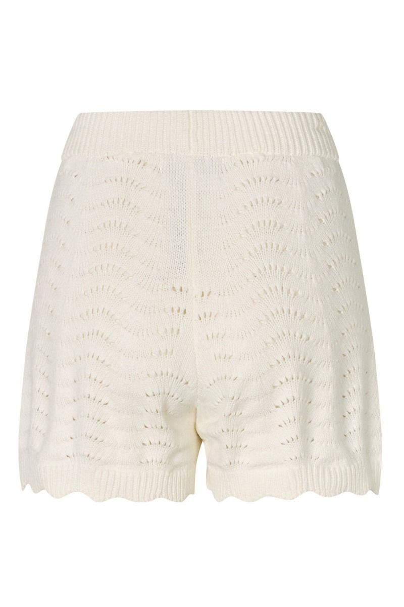 A-View - Shorts - Beana Knit Shorts - Off white