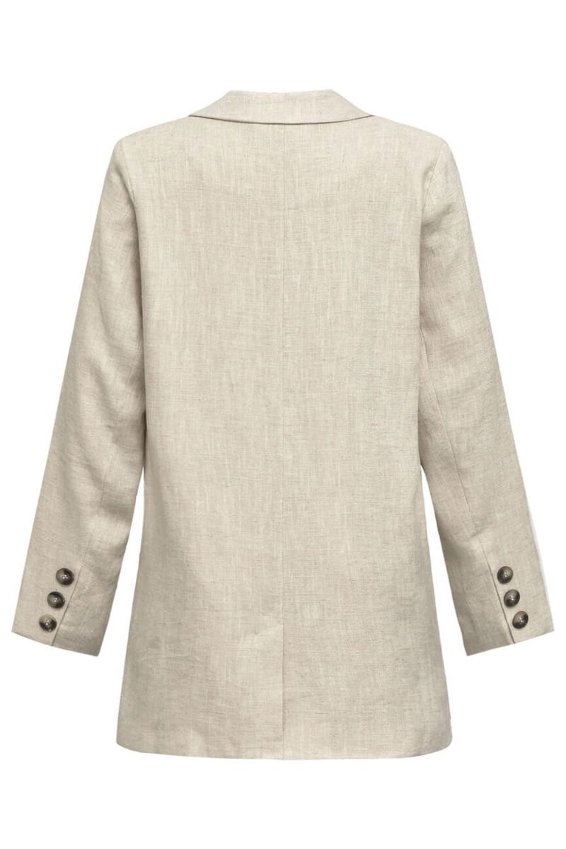 A-View - Blazer - Annali Linen Blazer - Light Sand