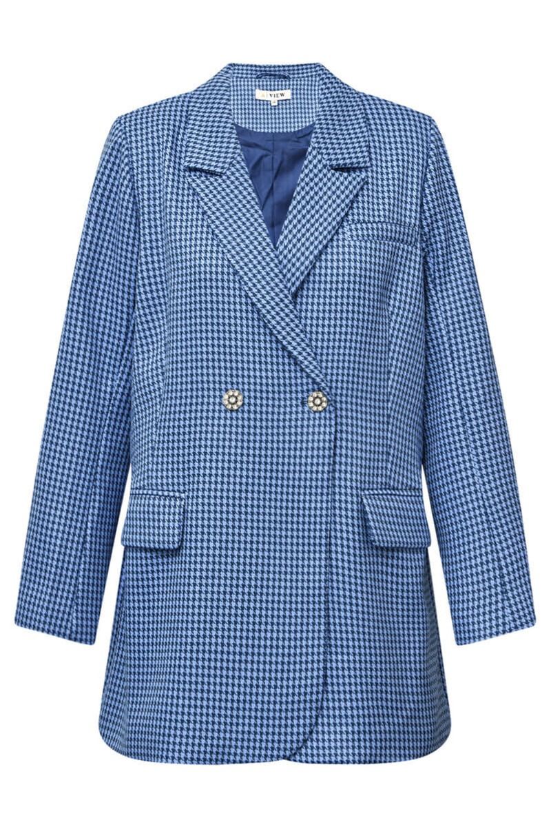 A-View - Blazer - Annali Pepita Blazer - Blue