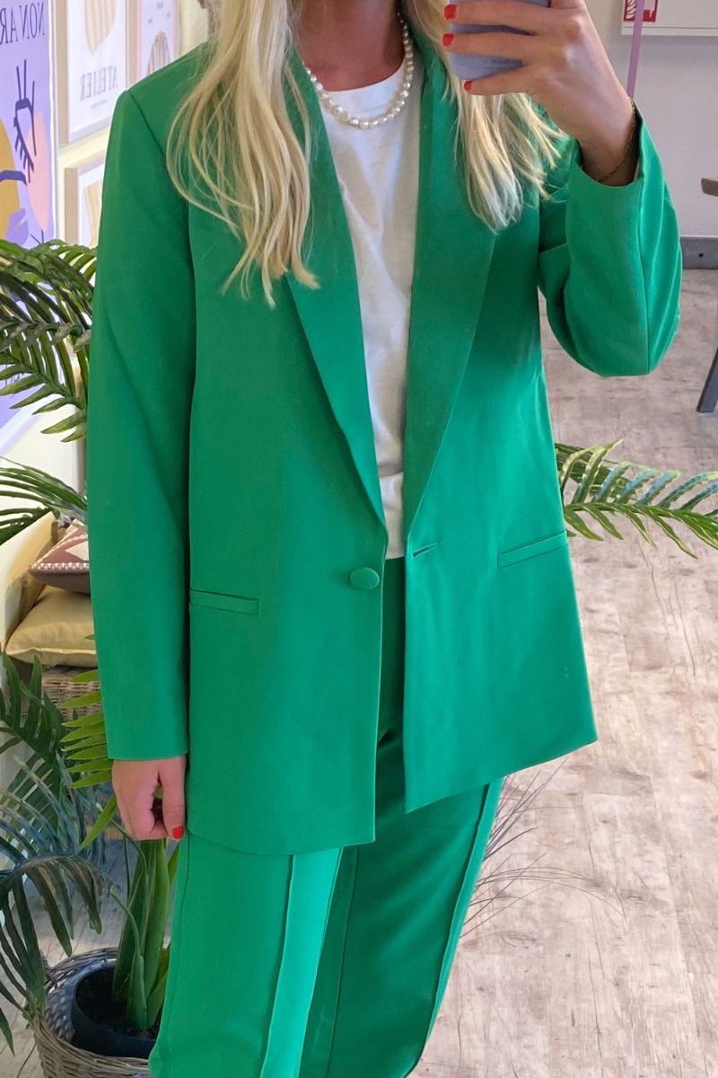A-View - Blazer - Swan Blazer - Forest green