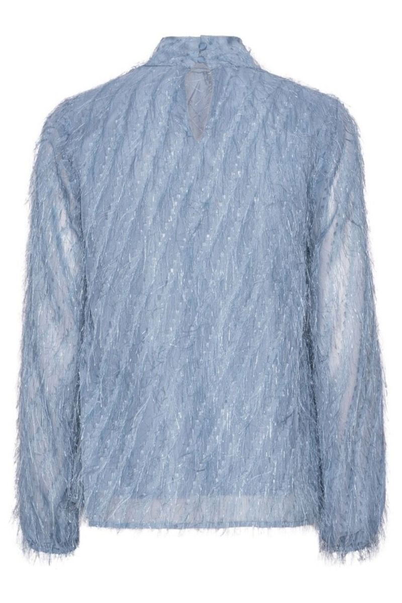 A-View - Bluse - Aiden Blouse - Light Blue