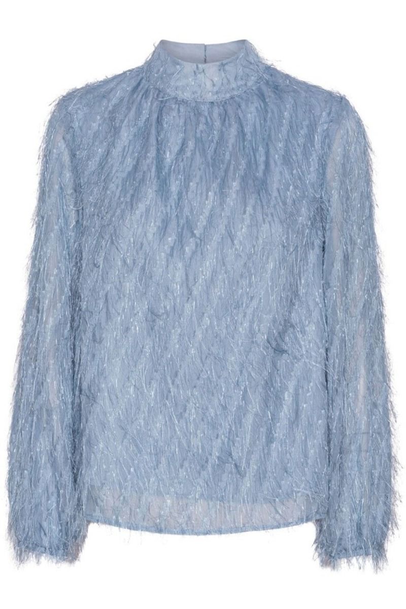 A-View - Bluse - Aiden Blouse - Light Blue