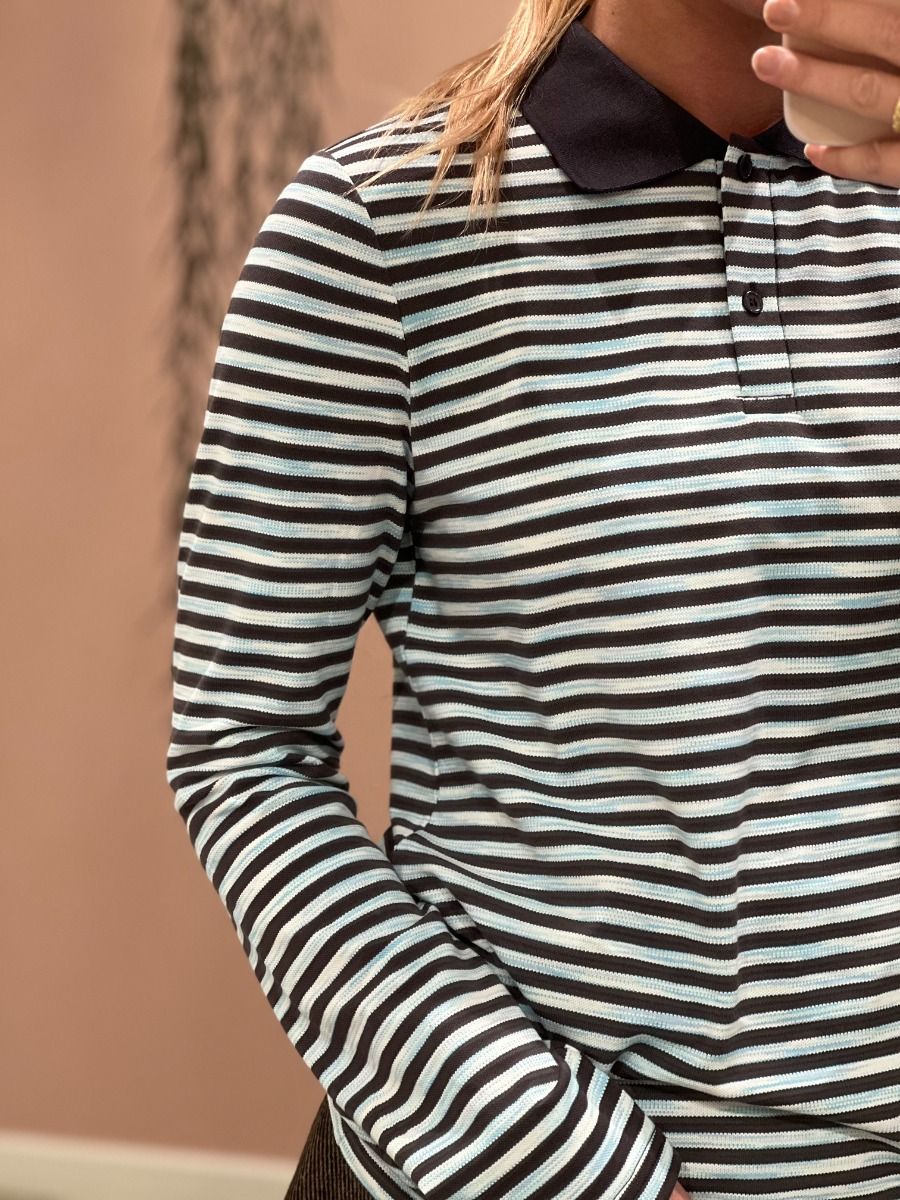 A-View - Bluse - Bodil - Blue