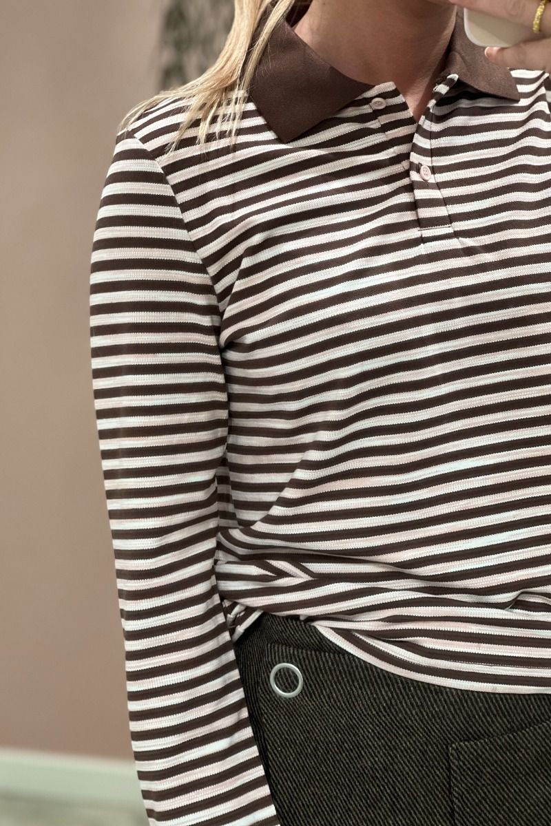 A-View - Bluse - Bodil - Brown