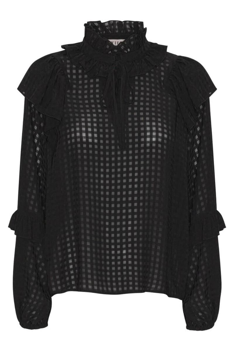 A-View - Bluse - Dawn Blouse - Black