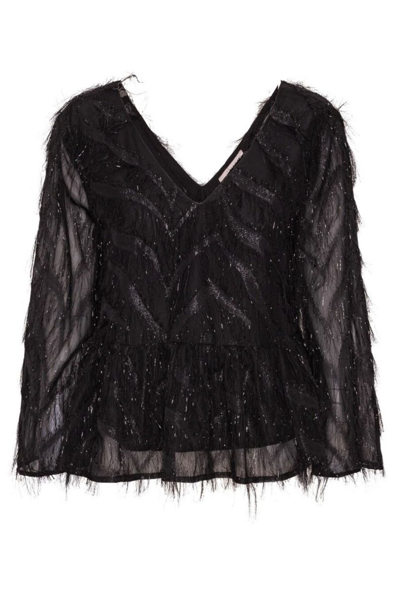 A-View - Bluse - Elina New Blouse - Black