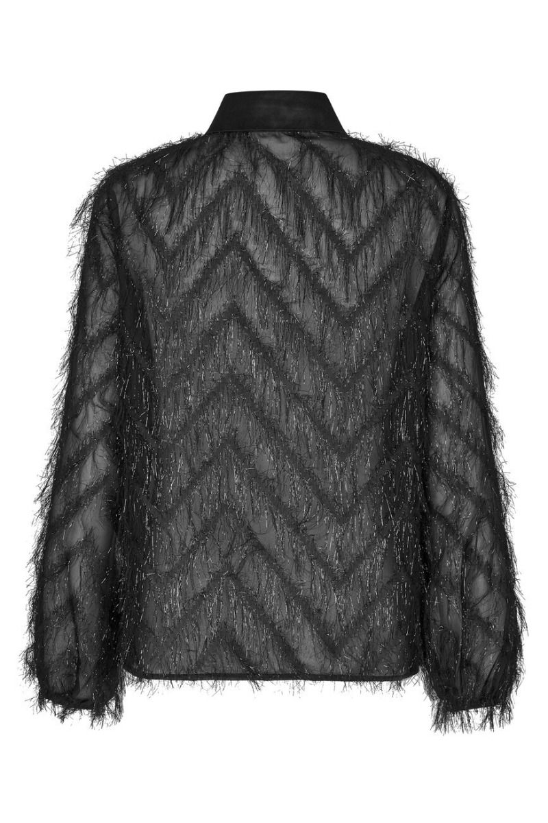 A-View - Skjorte - Elini Shirt - Black