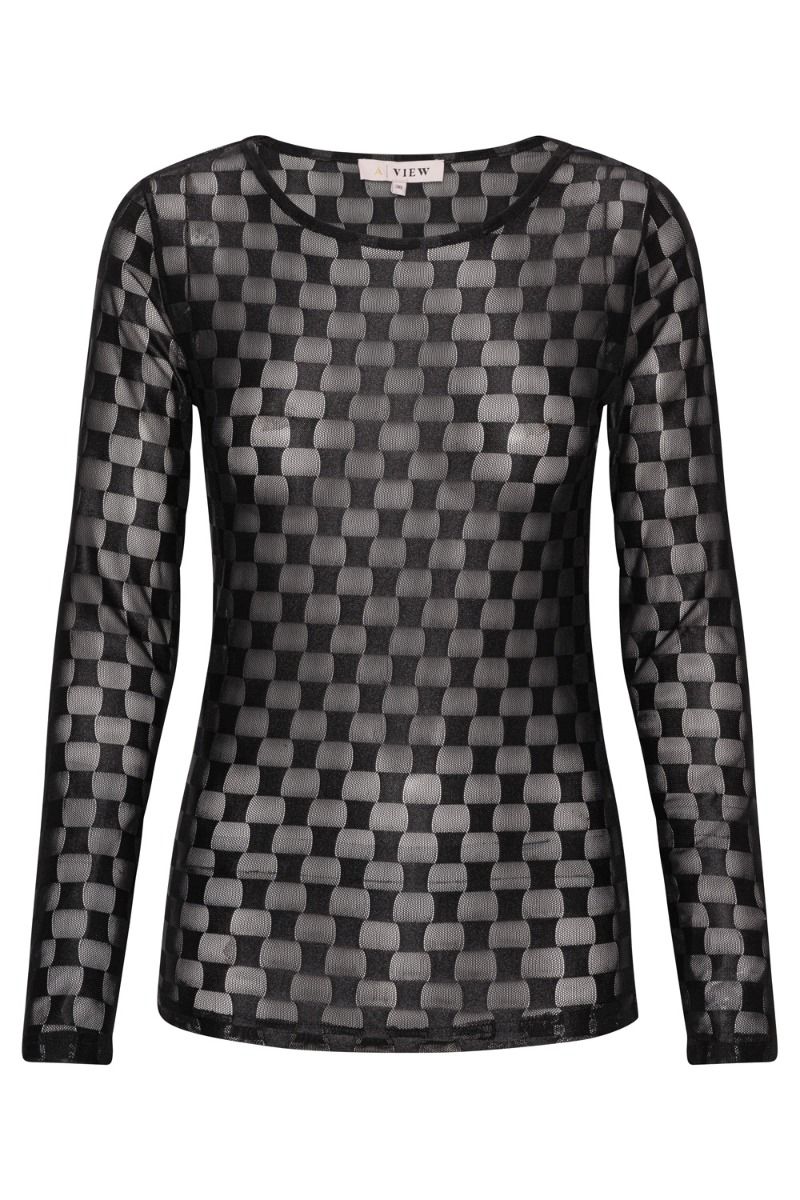 A-View - Bluse - Erla Blouse - Black