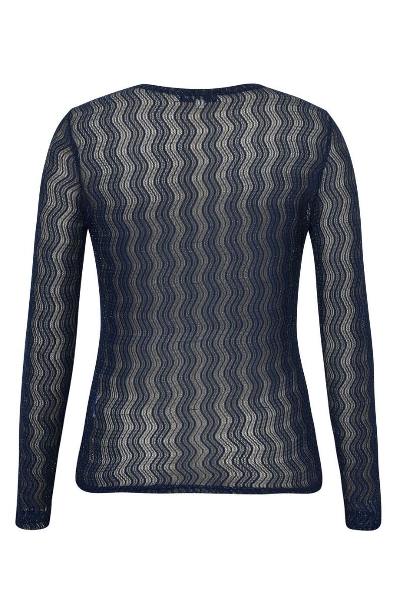 A-View - Bluse - Evalla Blouse - Navy