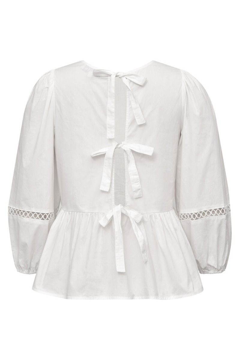 A-View - Kjole - Kamille Blouse - White