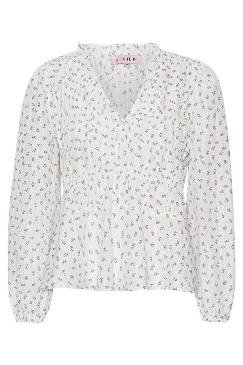 A-View - Bluse - Lucca Blouse - White