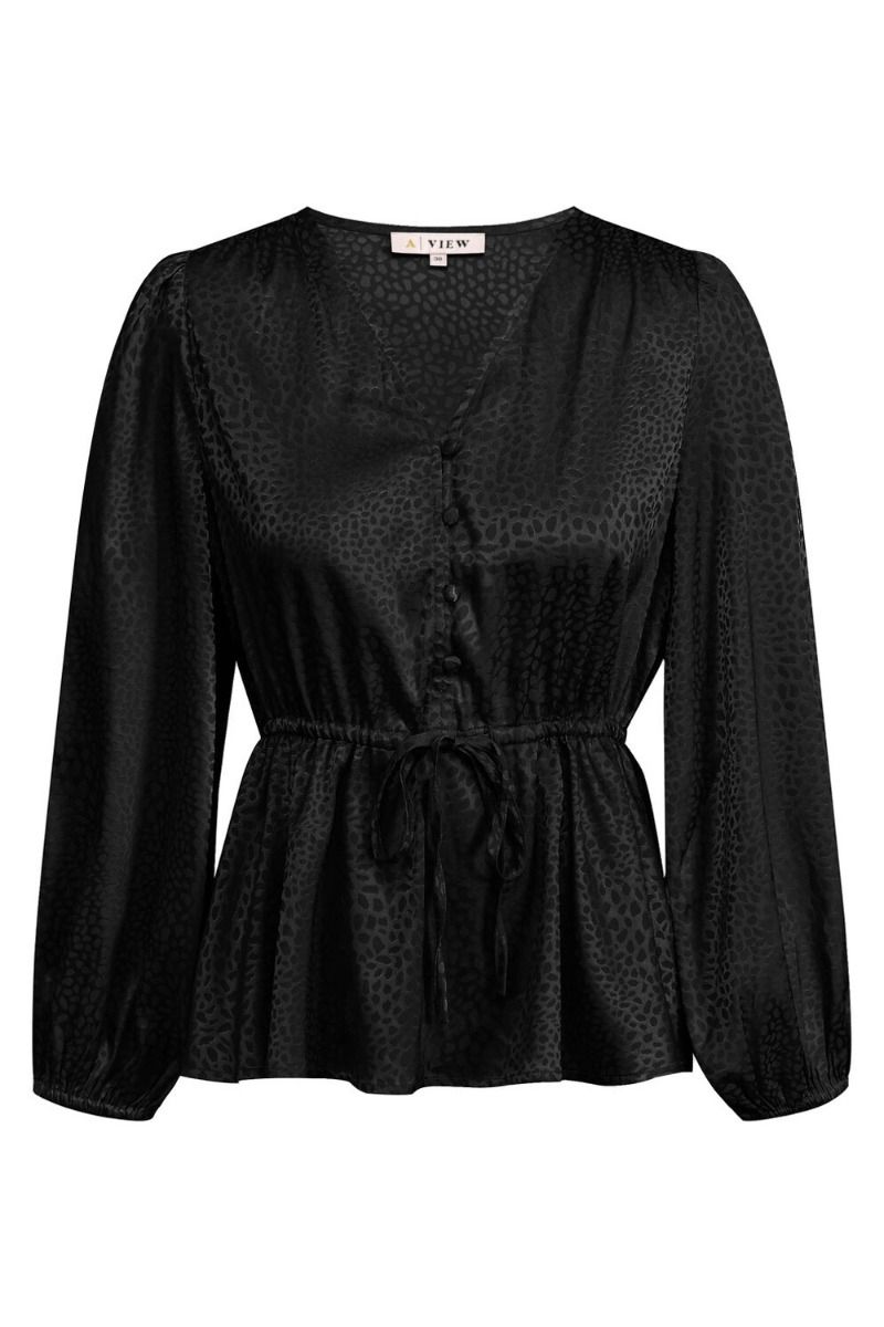 A-View - Bluse - Luna Blouse - Black