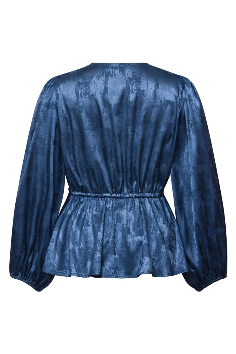 A-View - Bluse - Luna Blouse - Dusty Blue