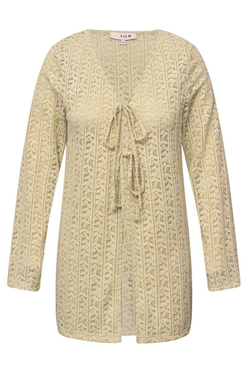 A-View - Bluse - Mona New Cardigan - Sand
