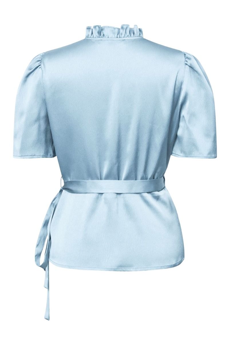A-View - Bluse - Peony Blouse - Light Blue