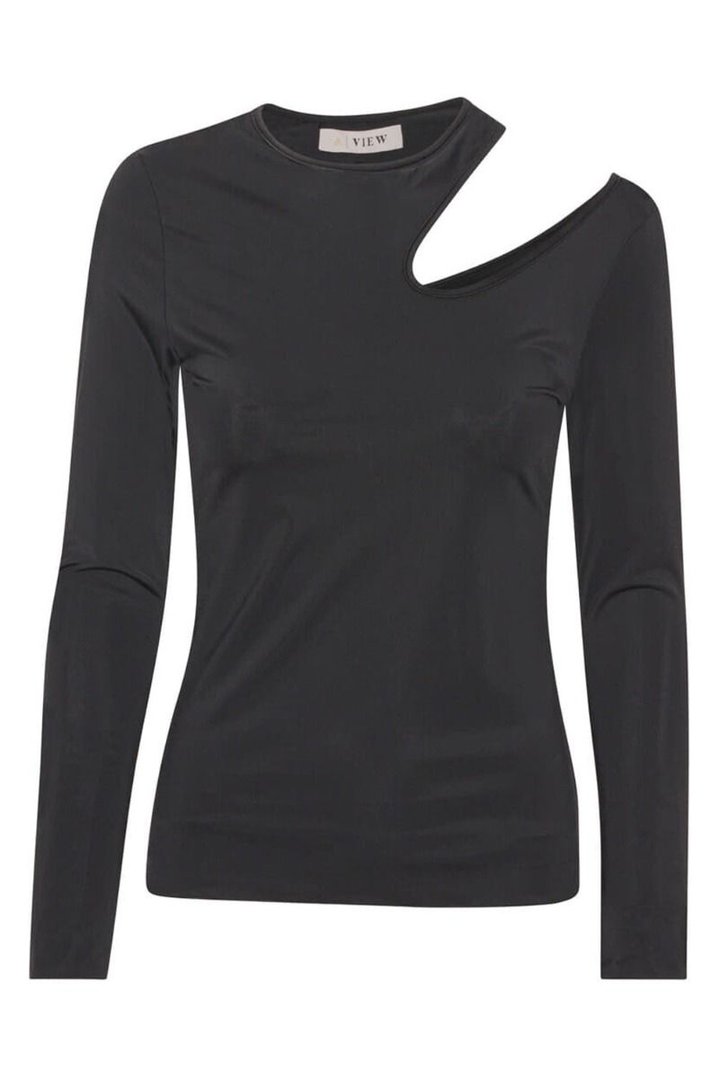 A-View - Bluse - Scarla Blouse - Black