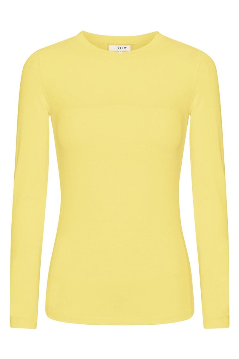 A-View - Bluse - Stabil Top L/S - Yellow