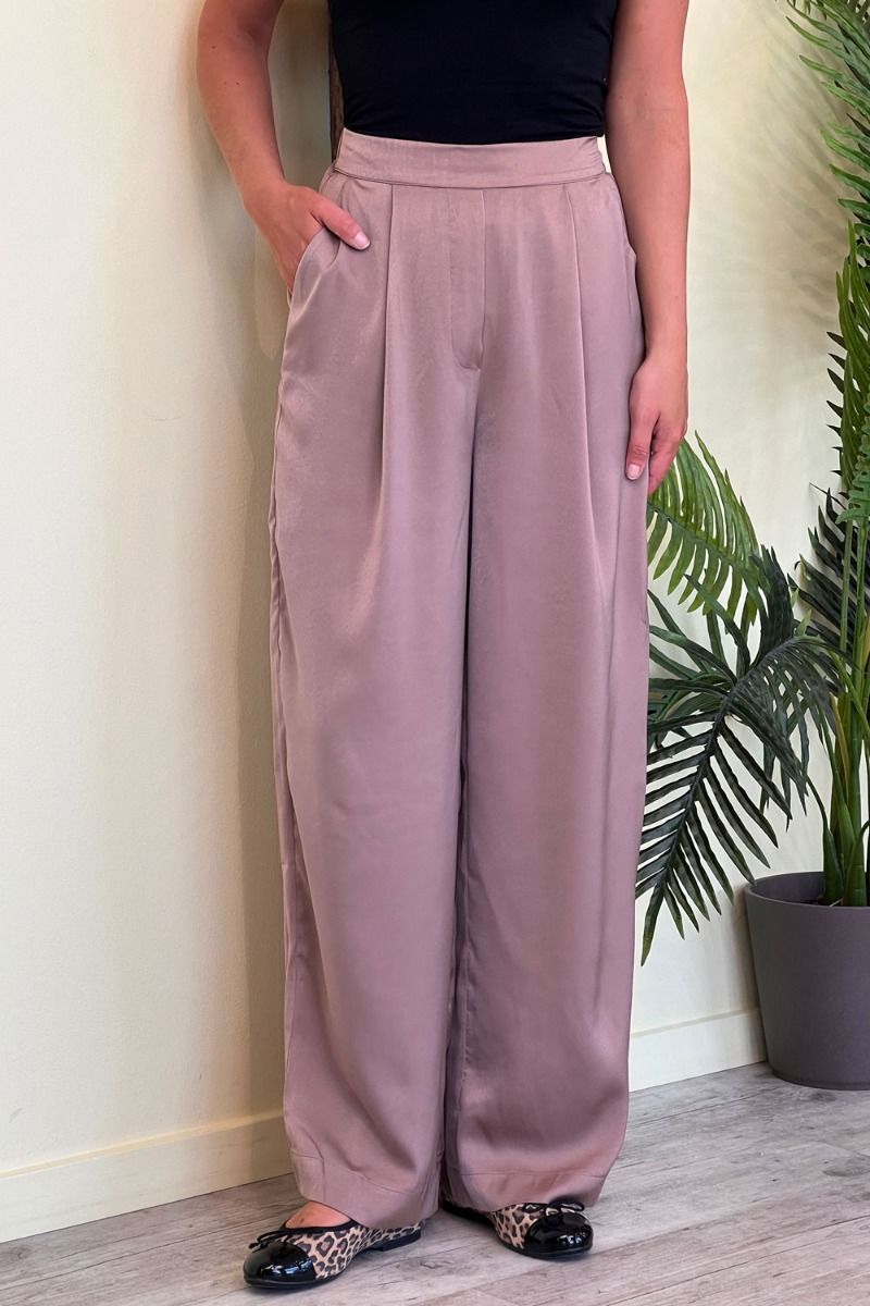 A-View - Bukser - Anna Pants - Camel