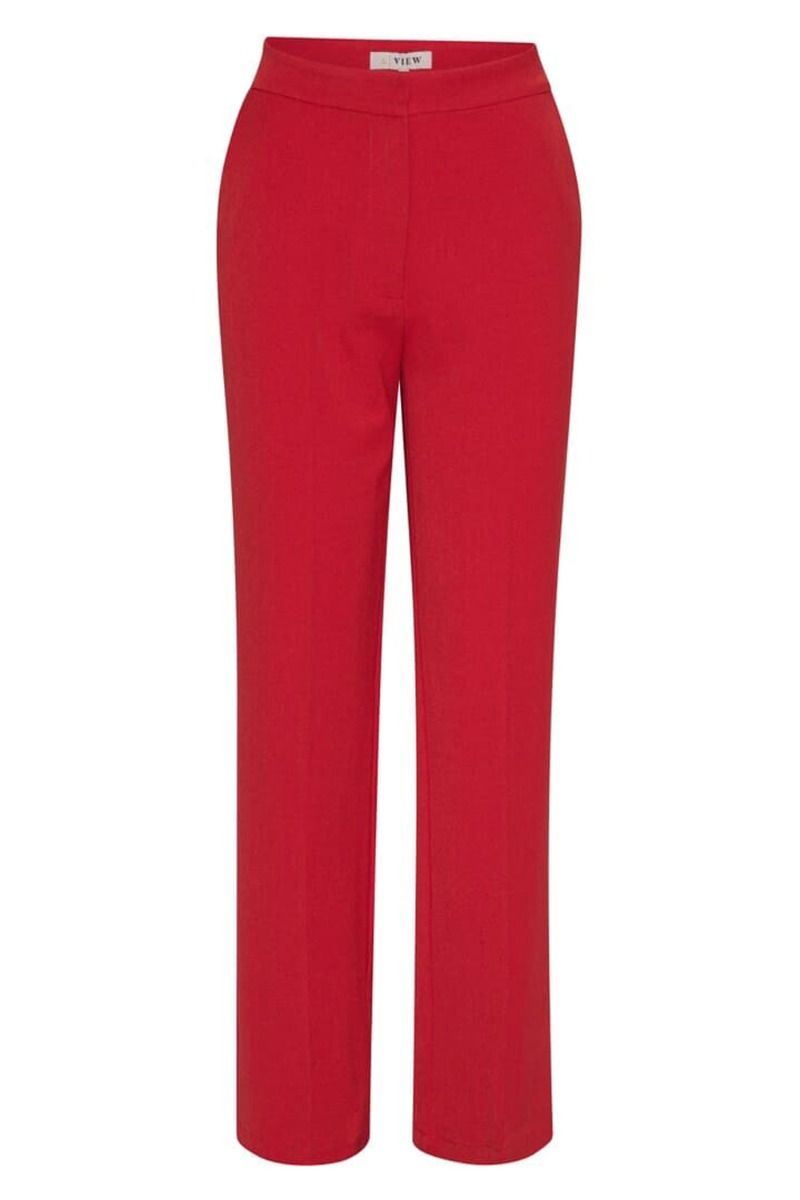 A-View - Bukser - Annali Pant - Red