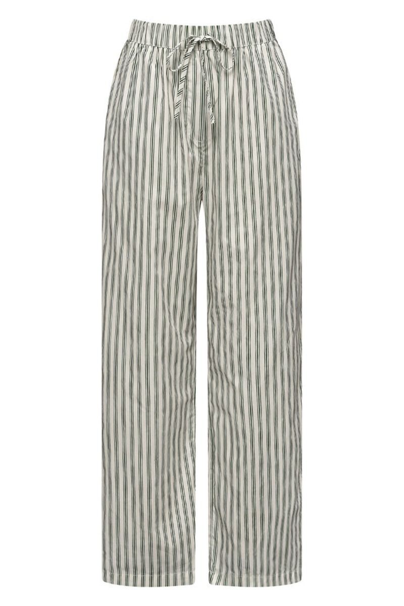 A-View - Bukser - Brenda Pants - Green/Sand