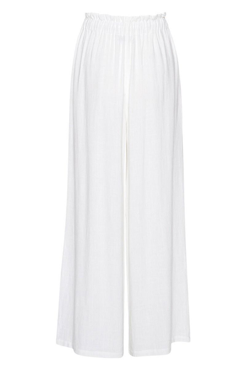 A-View - Bukser - Lerke Pants - White