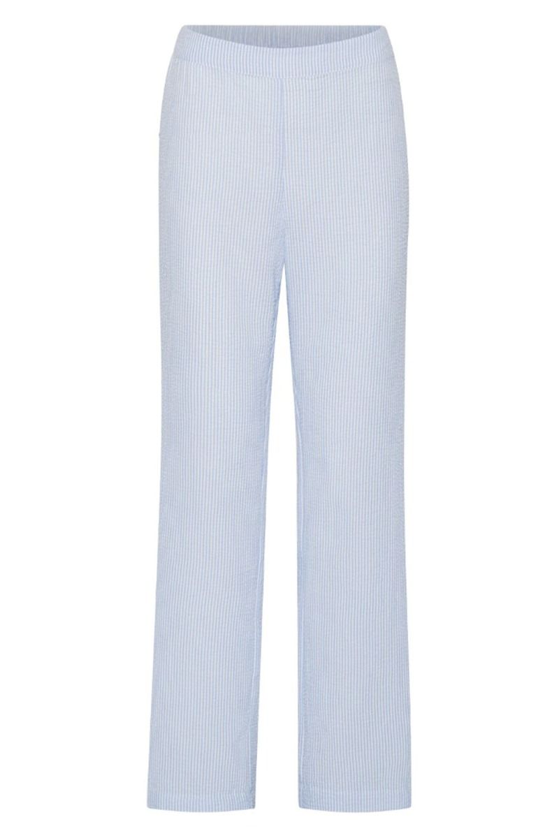 A-View - Bukser - Sonja Pant - Blue/White