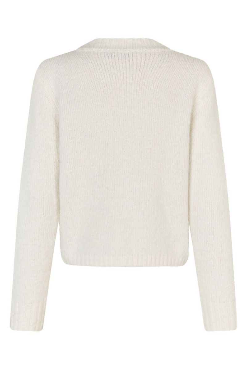 A-View - Cardigan - Audrey Knit Cardigan - Off White