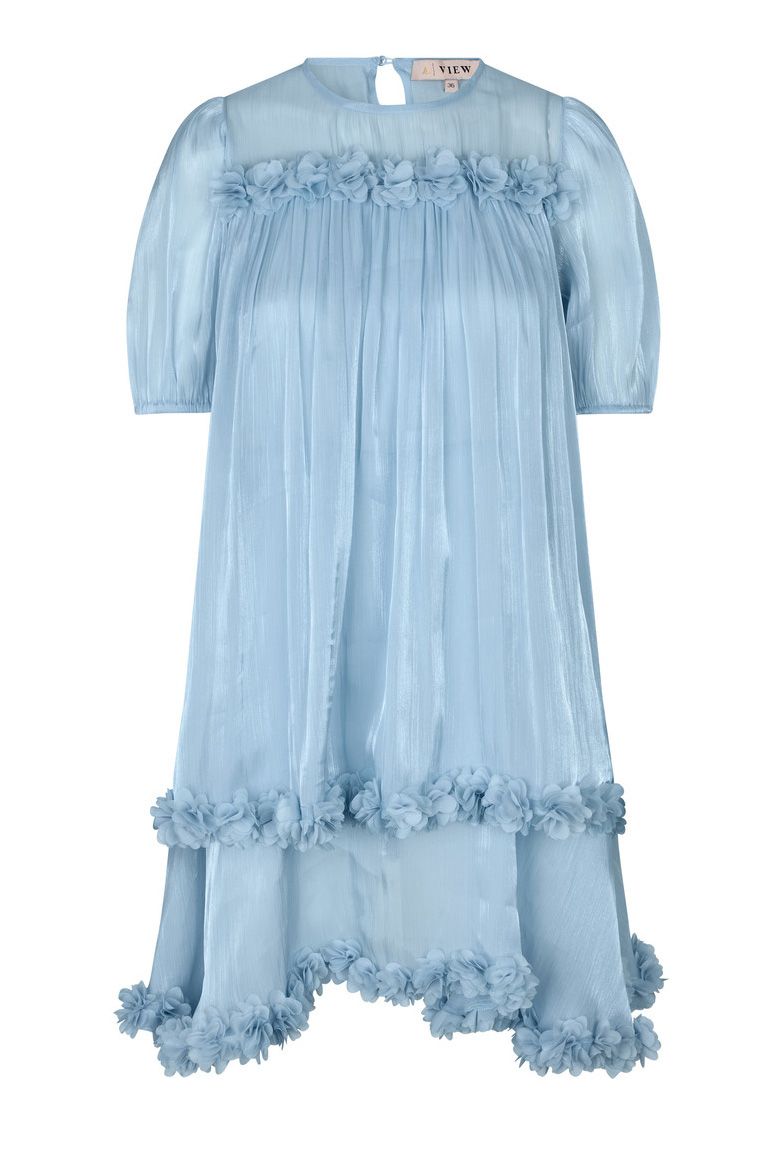 A-View - Kjole - Daisi Dress - Light Blue