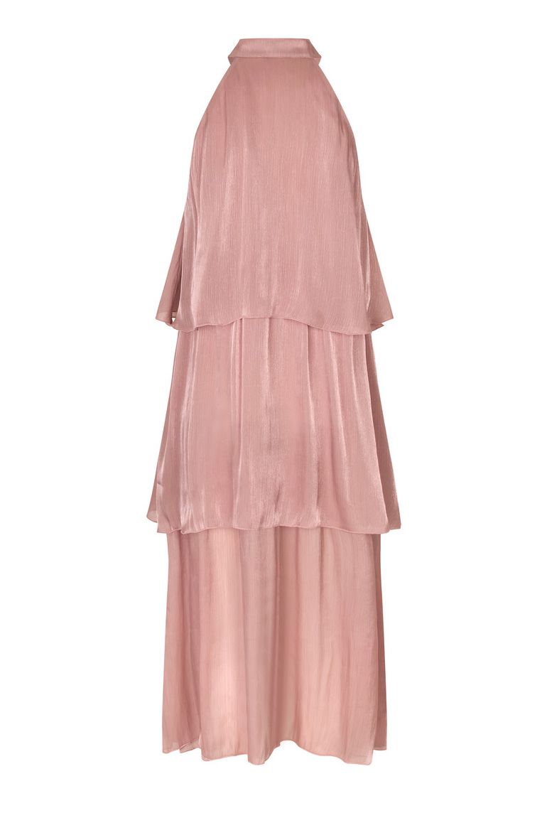 A-View - Kjole - Demi Long Dress - Old Rose