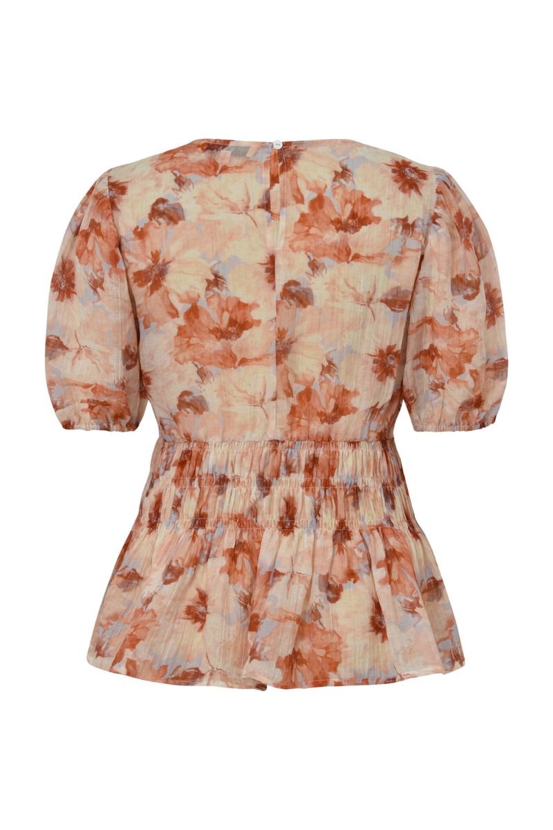 A-View - Bluse - Elena Blouse - Sand/peach