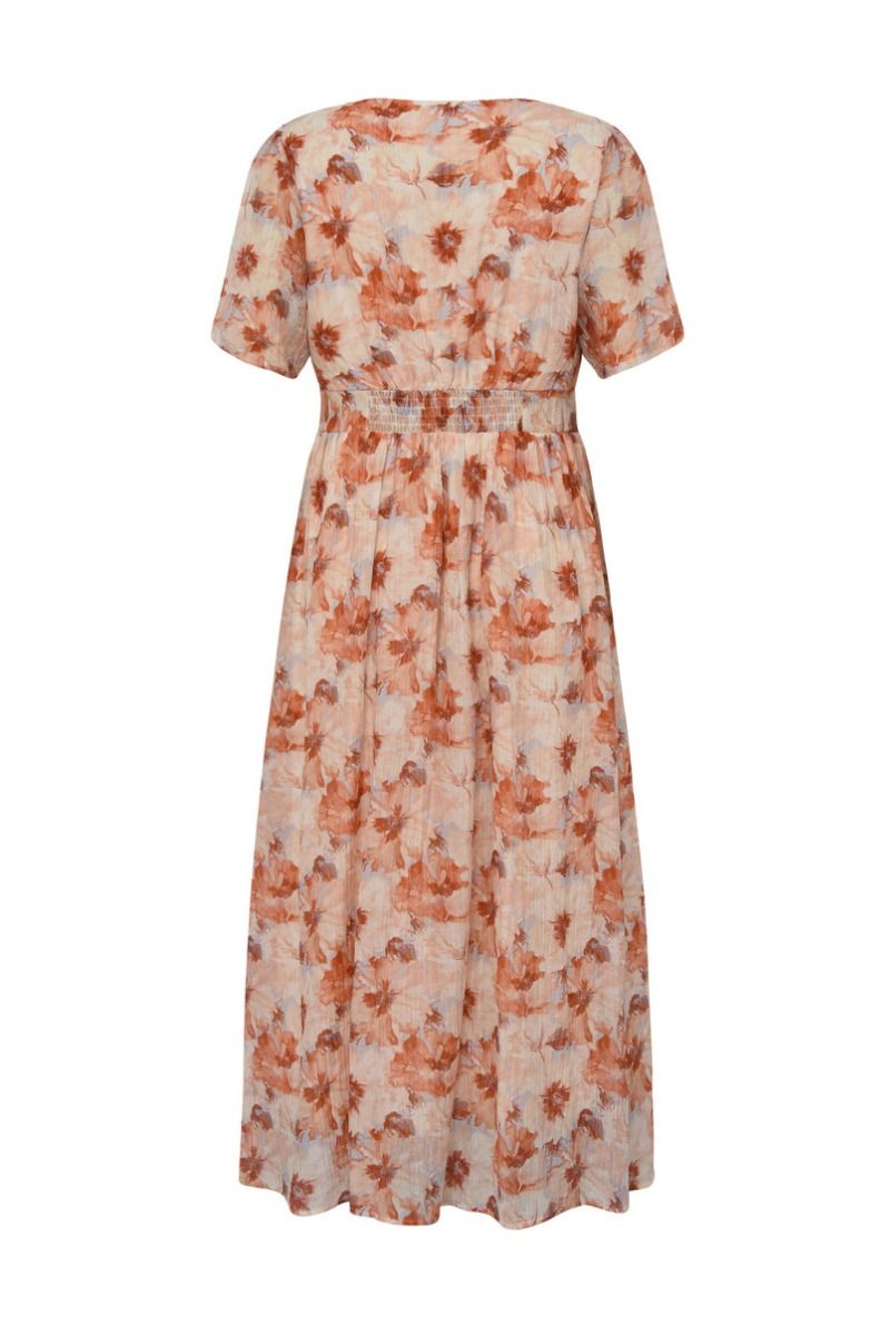 A-View - Kjole - Elena Dress - Sand/peach