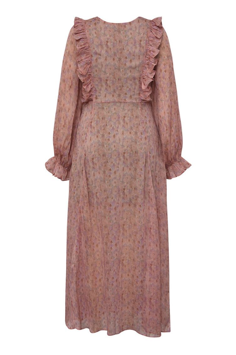 A-View - Kjole - Flounce Dress - Old Rose