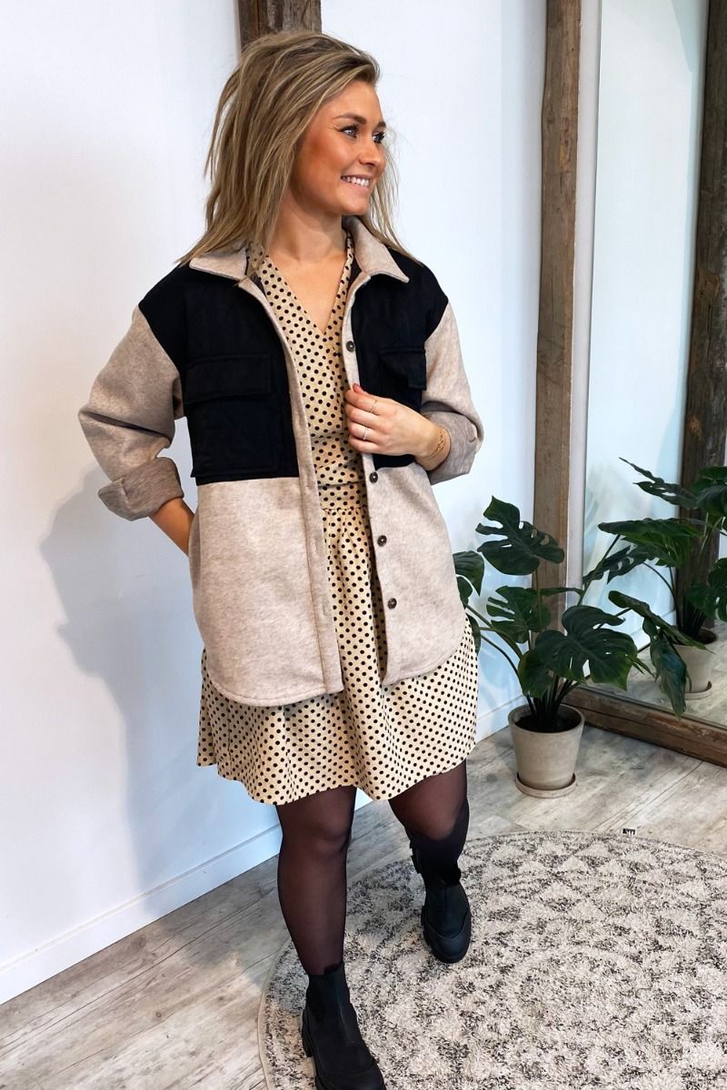 A-View - Jakke - Olippa Schaket - Beige/Black