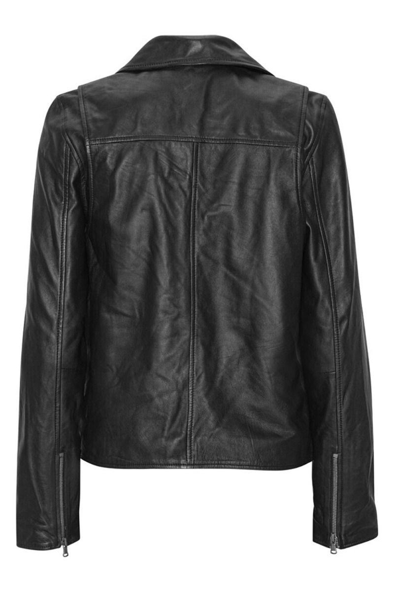 A-View - Jakke - Sunny Leather Jacket - Black