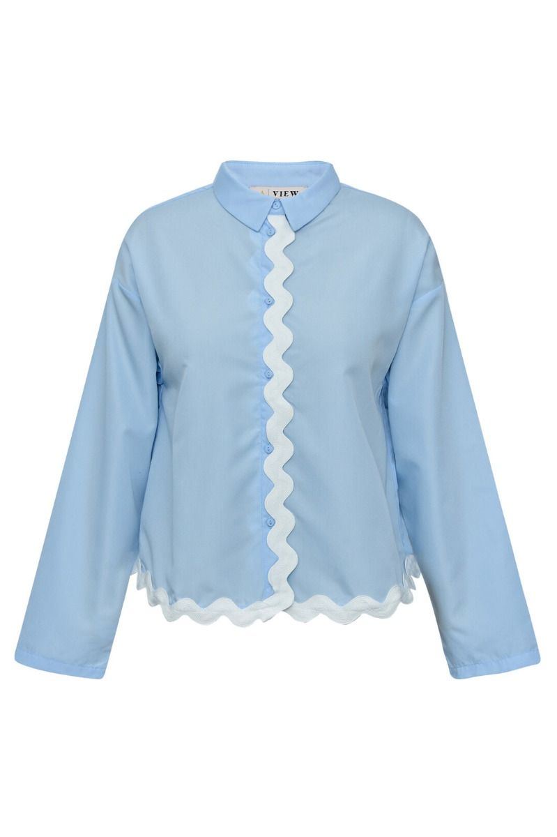 A-View - Skjorte - Jonna Shirt - Light Blue