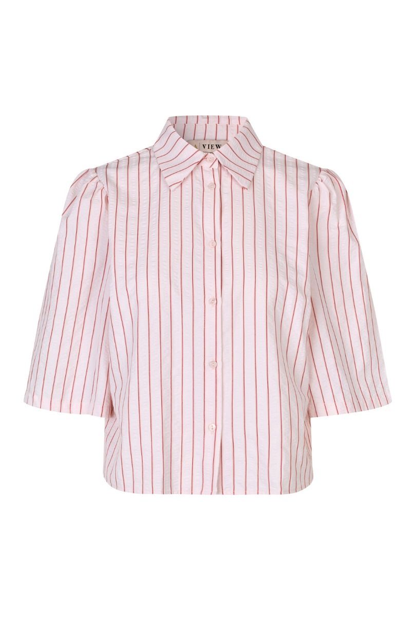 A-View - Skjorte - Kirstine Shirt - Rose/red