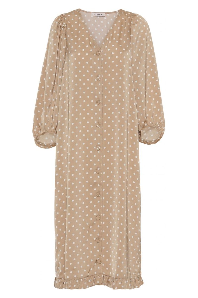 A-View - Kjole - Anja Dress - Camel