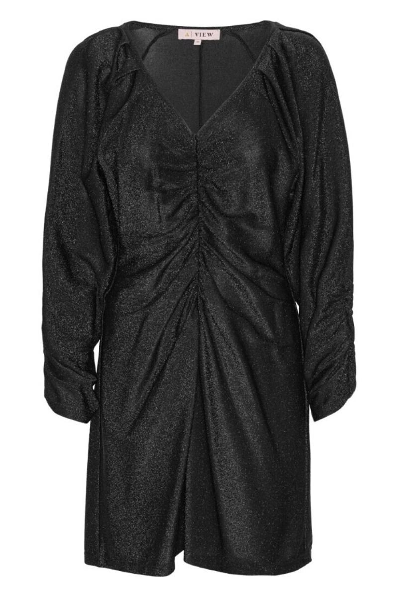 A-View - Kjole - Eva Short Dress - Black